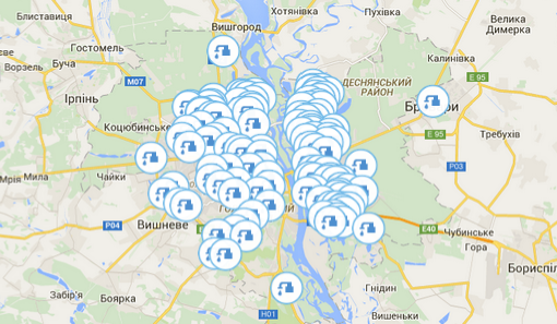 В Киеве создали интерактивный онлайн-сервис для информирования о работе бюветных комплексов