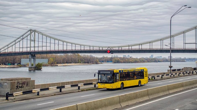 В Киеве автобус №115 придется ждать всего полчаса