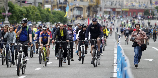 В Киеве когда-нибудь появятся велодорожки, общей длинной 600 км