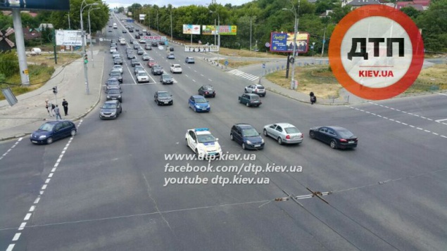 В Киеве произошло уже 7 ДТП с участием патрульной машины