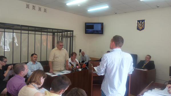 Суд Киева заслушал потерпевших по делу Попова и назначил следующее заседание на 17 сентября