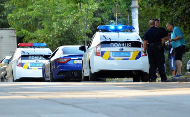 Полицейский патруль гонялся в Киеве за “Мазерати” (фото)