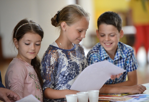 В Киеве дети установили рекорд Украины по рисованию карты детских мечтаний