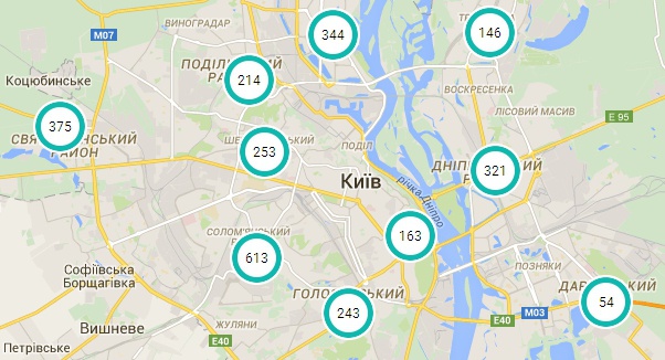 “Киевэнерго” внедрило веб-сервис “Карта теплосчетчиков”