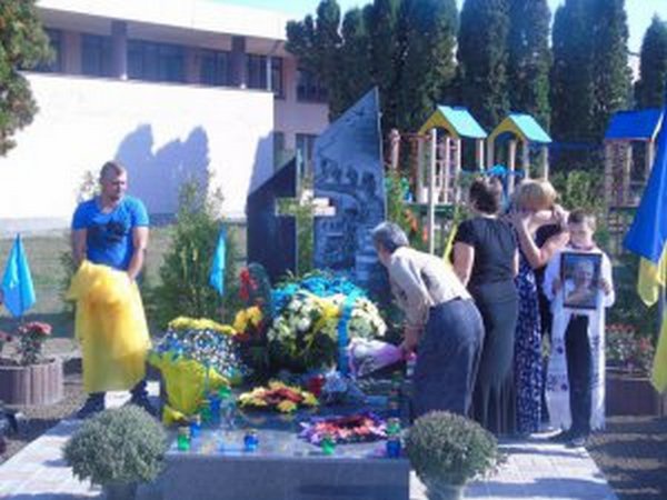 На Васильковщине открыли Памятник погибшим воинам АТО