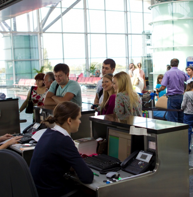 В аэропорту “Борисполь” обслужили 5-миллионного пассажира с начала года