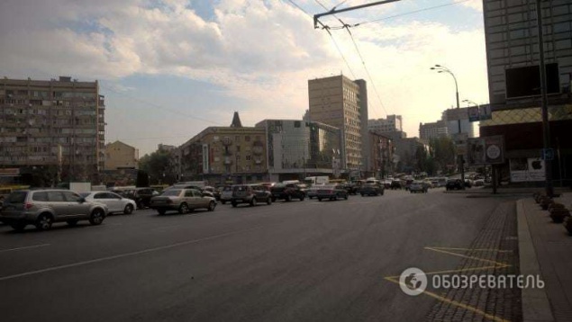 Ремонт на проспекте Победы спровоцировал 4-километровую пробку