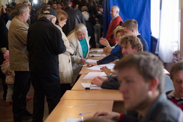 В столице проголосовала примерно пятая часть киевлян