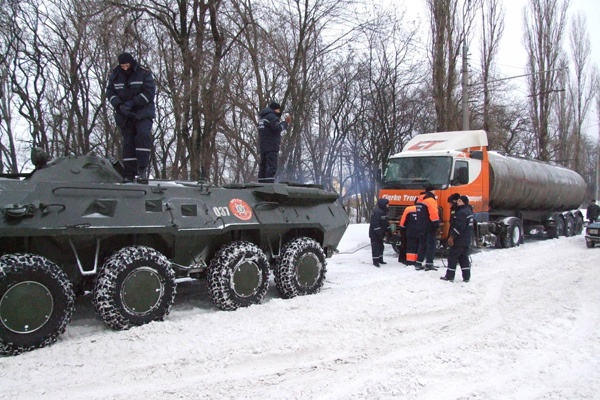 На Киевщине подготовили места для отстоя автотранспорта в случае снегопадов (схема расположения)