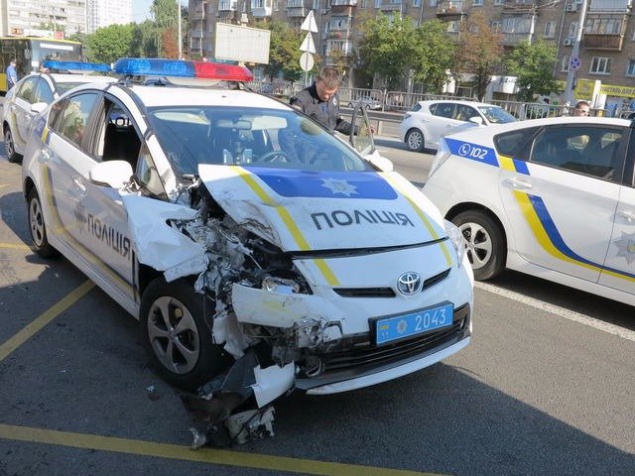 Уже 40% автомобилей киевской полиции нуждаются в ремонте