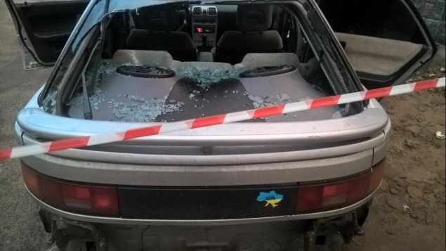 Киевский патруль стрелял по колесам автомобиля-нарушителя: ранен пассажир (фото)