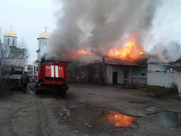 В Киевской области из-за короткого замыкания сгорело кафе