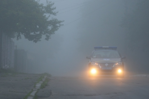 Столичных водителей предупреждают о тумане