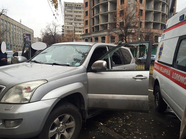 В Киеве произошло нападение со стрельбой (фото)