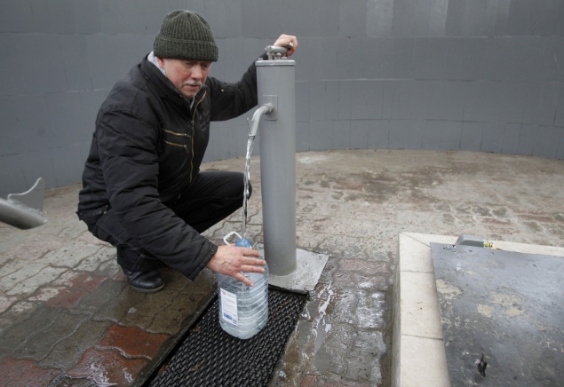 В Киеве открыли новый бювет с целебной водой