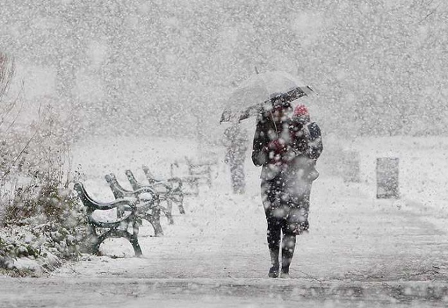 Погода в Киеве и Киевской области в понедельник, 14 декабря 2015 года