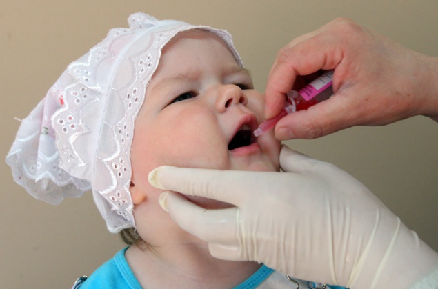 В столице начался второй этап иммунизации детей против полиомиелита