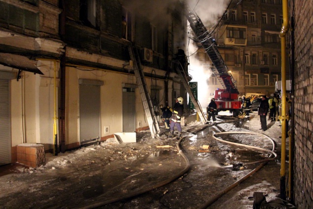 Пожар на Михайловской сильно повредил квартиру дипломата