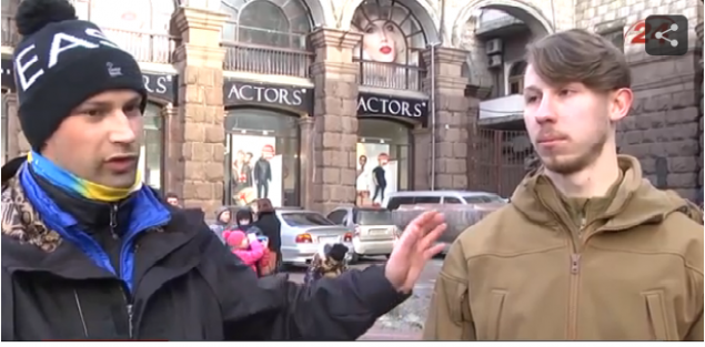 В Киеве состоялся показ мод одежды для украинских военных (+видео)