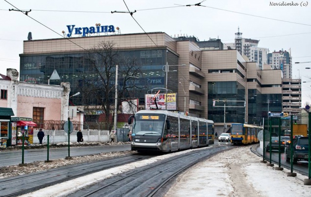 Львовский трамвай “Электрон” начал курсировать в Киеве