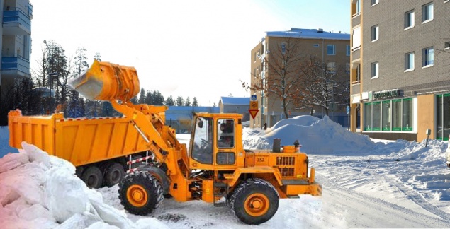 За сутки з Киева вывезли больше 3 188,3 т снега