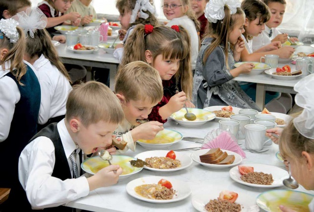 За еду для детей младших классов Вышгородский район заплатит 7,5 млн грн