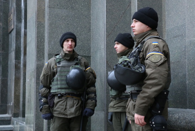 Нацгвардия в усиленном режиме следит за общественным порядком в Киеве (+фото)