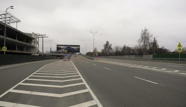 В аэропорту “Борисполь” введены ограничения скорости движения автомобилей