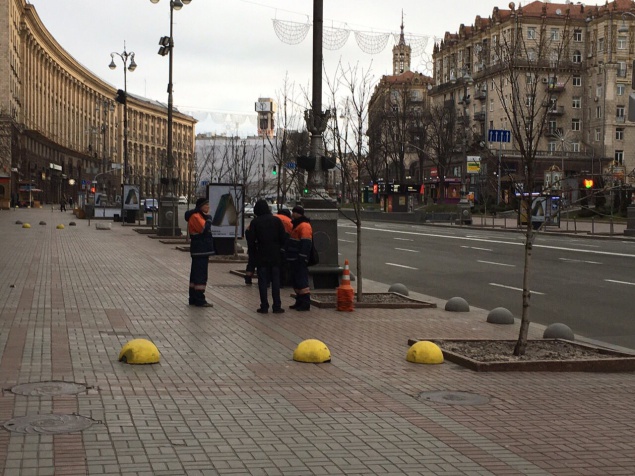 Киев освобождают от парковок на тротуарах и улицах