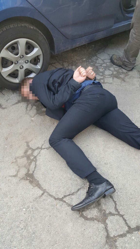 В Киеве на взятке попался сотрудник СБУ