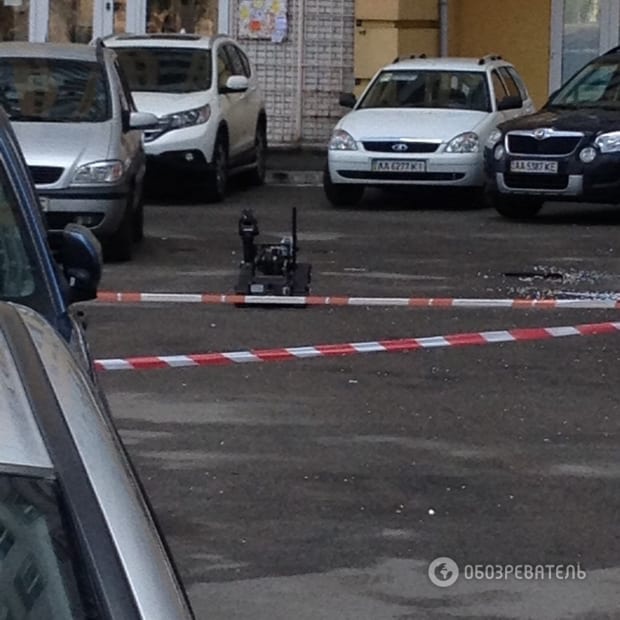 Взрыв в Киеве: преступники спланировали покушение на предпринимателя (+фото)