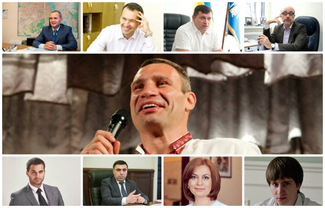 Кто за что отвечает по Киеву в администрации Виталия Кличко (2016 год)