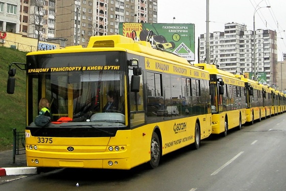 С 23 мая в Киеве временно изменится маршрут троллейбусов № 45 и автобусов №78