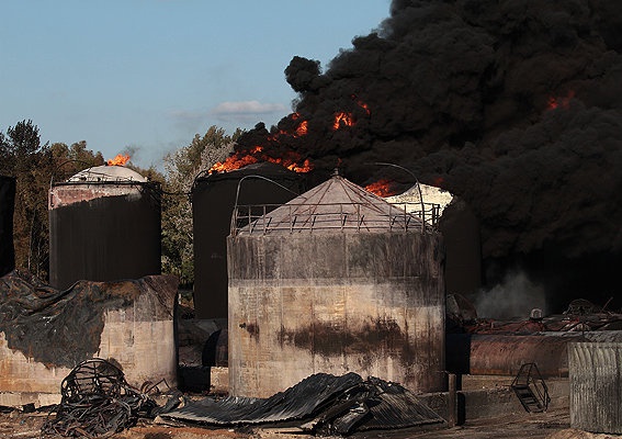 Нацполиция завершила расследование пожара на “БРСМ-Нафта” под Киевом