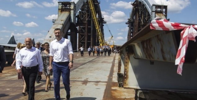 Кличко: осенью начнет работу украинско-немецкая группа по достройке Подольско-Воскресенского моста