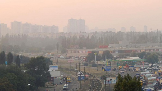 В столице из-за жары загрязнение воздуха превышает нормы