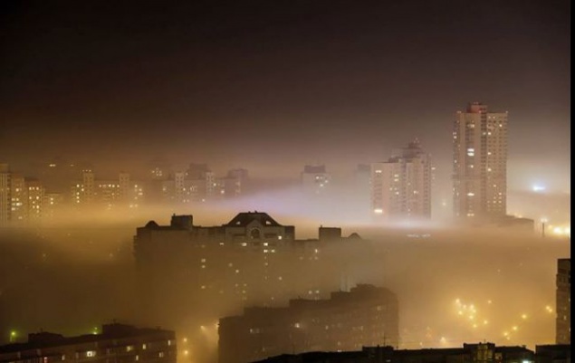 Смог над Киевом будет висеть каждое лето из-за чрезмерного количества автомобилей