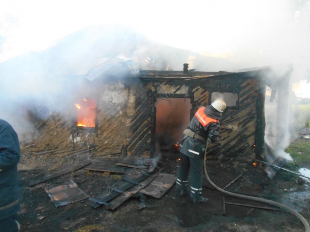 В Киевской области в пожаре погибли мать и 9-летний сын (фото)