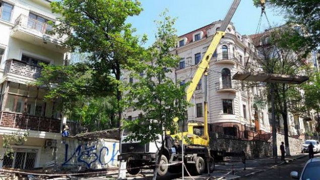 В полиции подтвердили законность стройки на Круглоуниверситетской  в Киеве