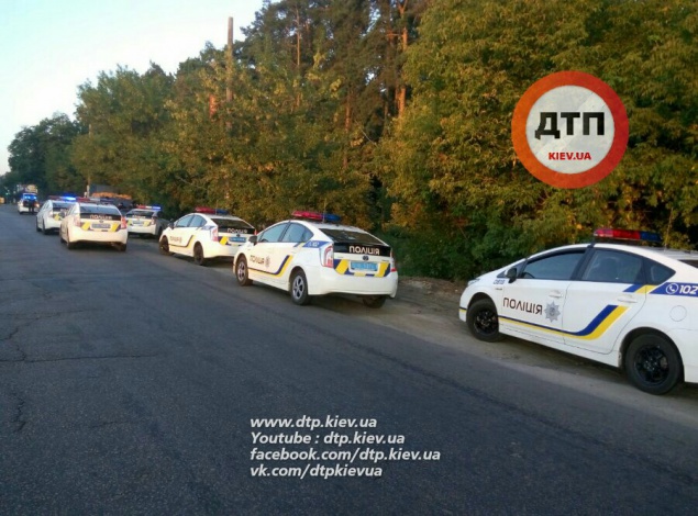 В Киеве 8 патрульных автомобилей гнались за нарушителем  (видео)
