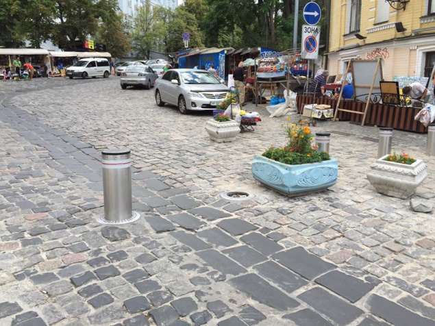 Тестовый режим пешеходного Андреевского спуска в Киеве заканчивается на следующей неделе