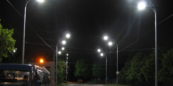 В Киеве еще на двух улицах установили светодиодное освещение