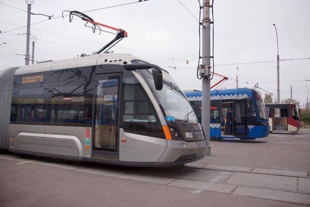 В столице появится 10 низкопольных трамваев до конца года (фото)