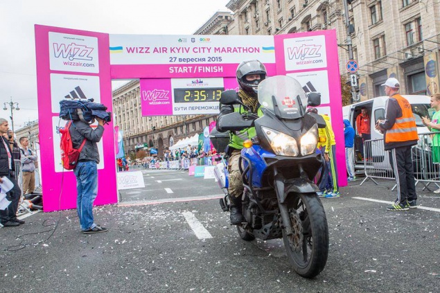 На выходных центр Киева закроют для транспорта из-за Wizz Air Kyiv City Marathon (схема)