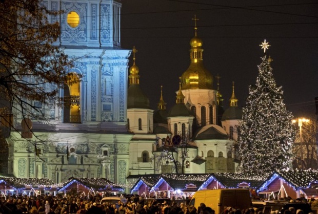 Киев потратит на организацию новогодних праздников 150 тыс. гривен