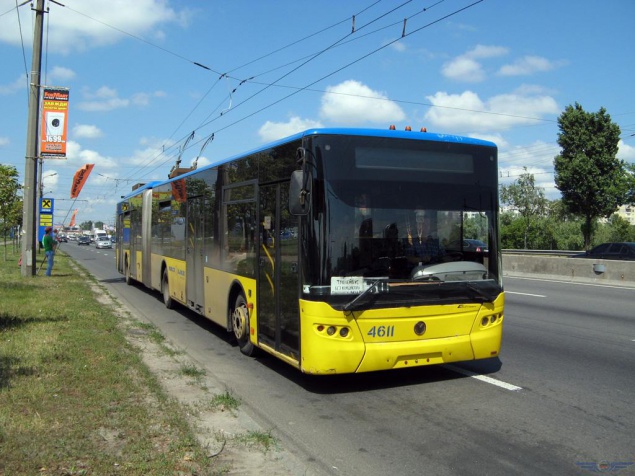 Ночью в Киеве закроют пять троллейбусных маршрутов