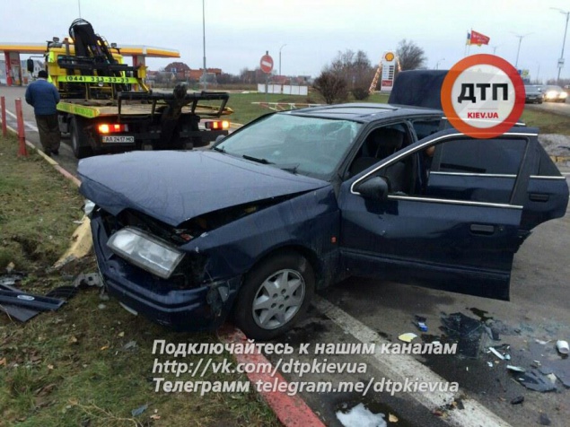 ДТП на Бориспольской трассе произошло из-за водителя, заснувшего за рулем (фото)