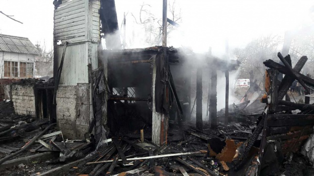 В Киеве при пожаре погибли 4 детей (фото)