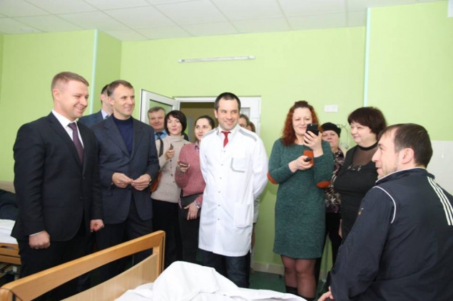 В Вышгородской ЦРБ открылось обновленное хирургическое отделение