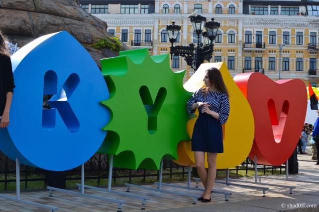 Объемные инсталляции для селфи хотят установить в Киеве к Евровидению